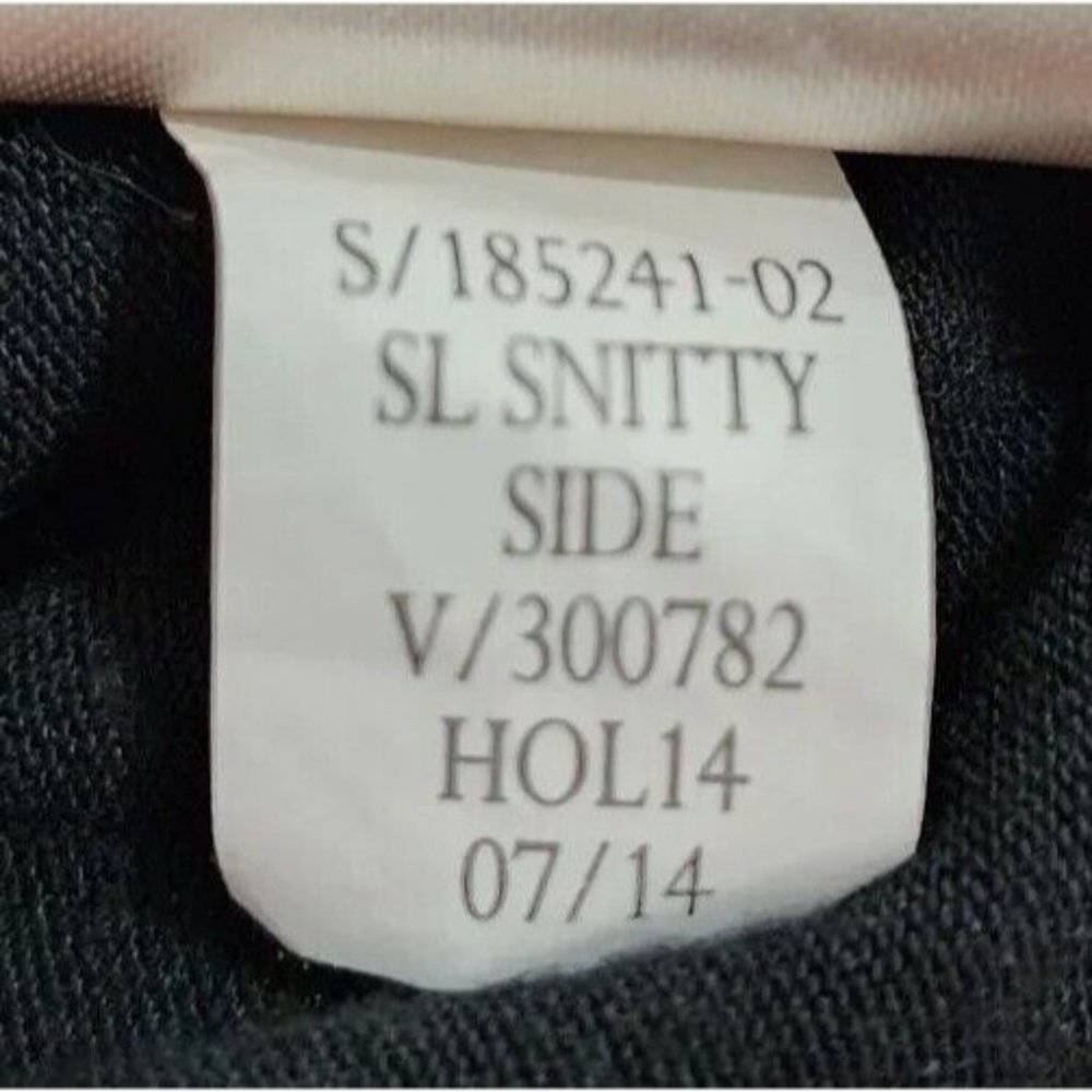 Banana Republic Women’s Sleeveless Snitty Side Zip Ruched Top Black Size Small - Picture 8 of 9